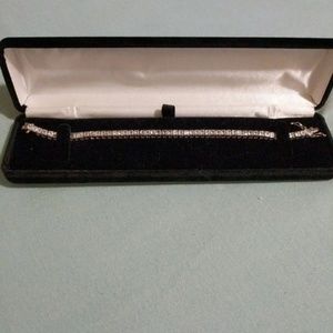 14k diamond bracelet